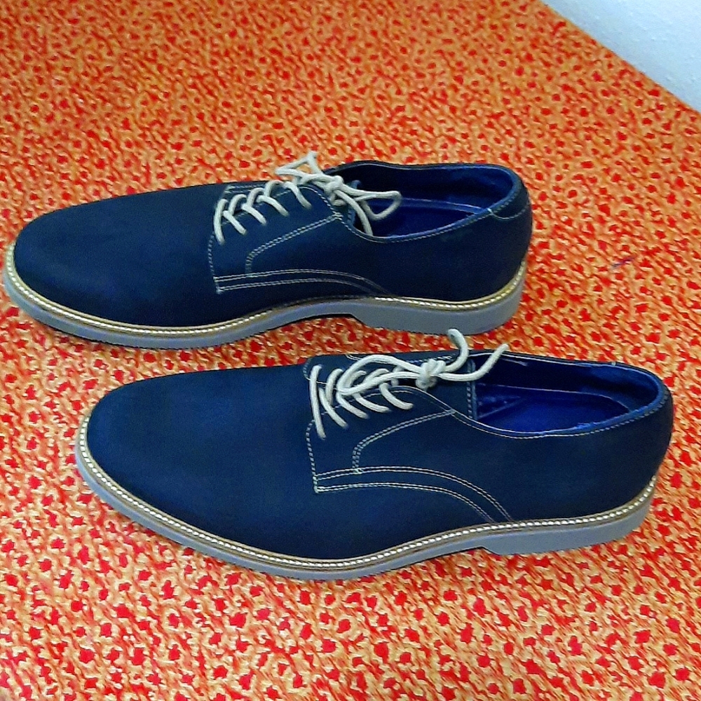 Wallin & Bros men's true indigo shoes